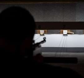 Ortspokal 2025 Luftgewehrschießen und Ziel