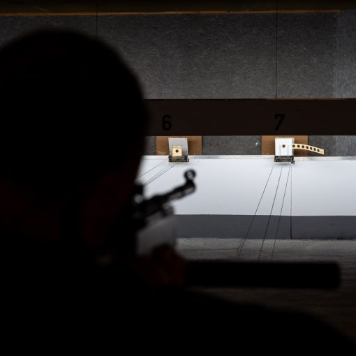 Ortspokal 2025 Luftgewehrschießen und Ziel