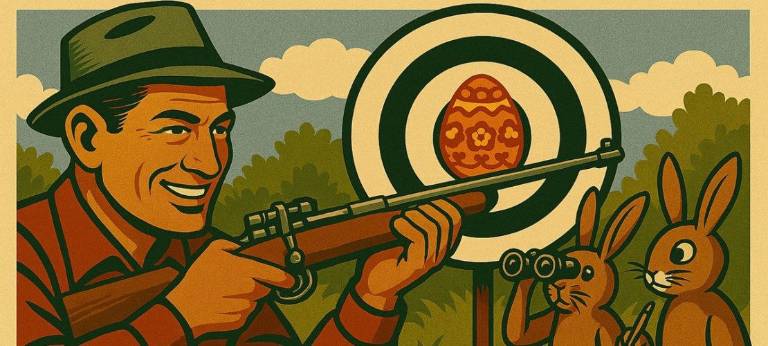 Osterschießen (KI-generiert)