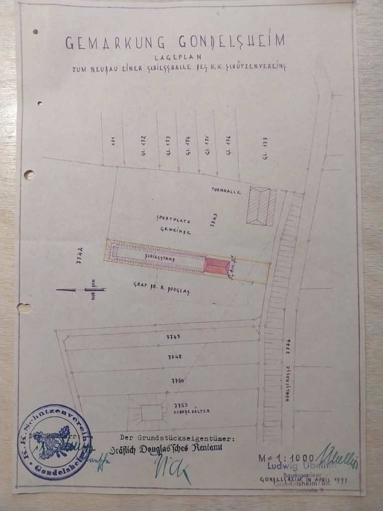 Lageplan Schießstand